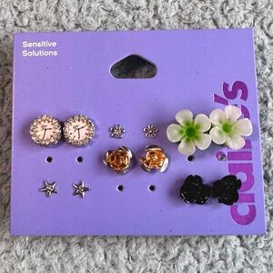 Lot of 6 pairs of earrings